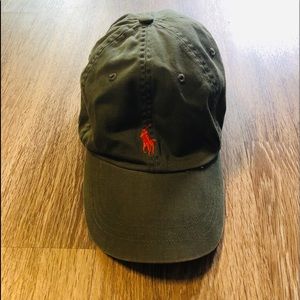 POLO BY RALPH LAUREN OLIVE GREEN HAT